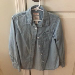 Cat & Jack Denim Button-Up